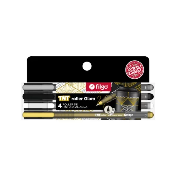Producto - Lapiceras x4 - Filgo TNT Roller