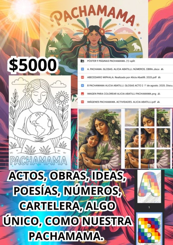 Producto - Actos 1 DE AGOSTO - DÍA DE LA PACHAMAMA