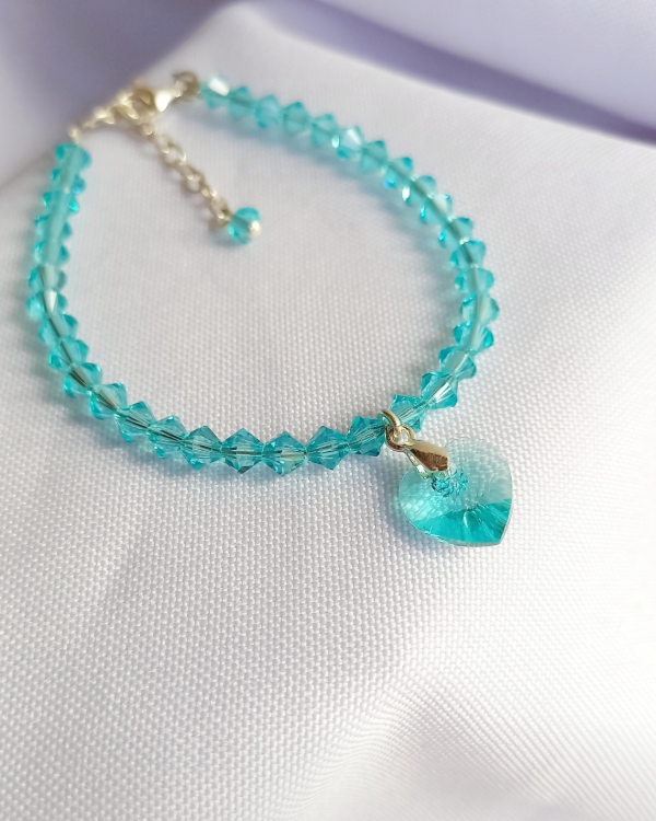 Producto - Pulsera Cristal Sw Roma Celeste