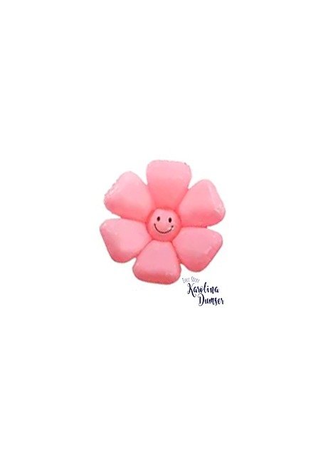 Producto - Globo Flor Margarita Caritas Colores 43 cm. x 51 cm. - 3