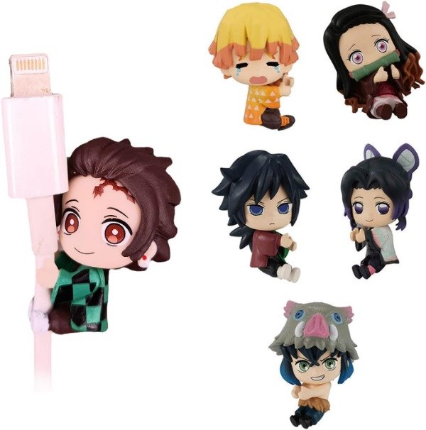 Producto - Set Cable Holder - DEMON SLAYER, 5cm (Por unidad)