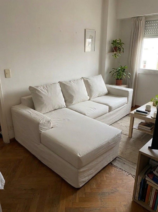 Producto - Funda de Sillón en L Lineas Rectas - 1