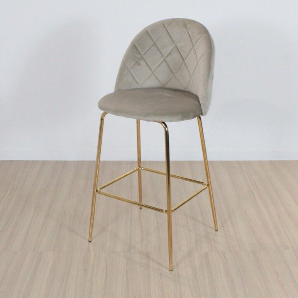 Producto - BANQUETA PRINCE VISON PATAS DORADAS - 0