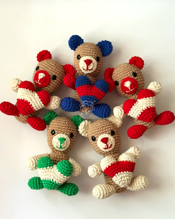 Producto - SOUVENIR OSITOS AMIGURUMI DE TU EQUIPO DE FÚTBOL