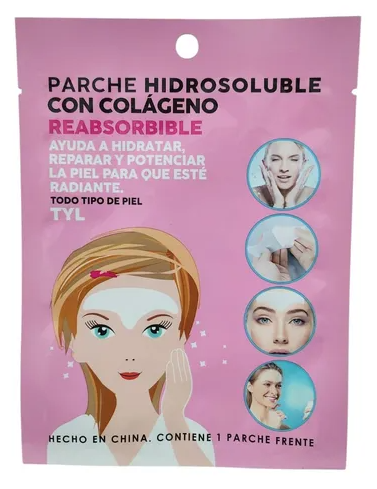 Producto - Parches hidrosolubles con colageno REABSORBIBLES frente