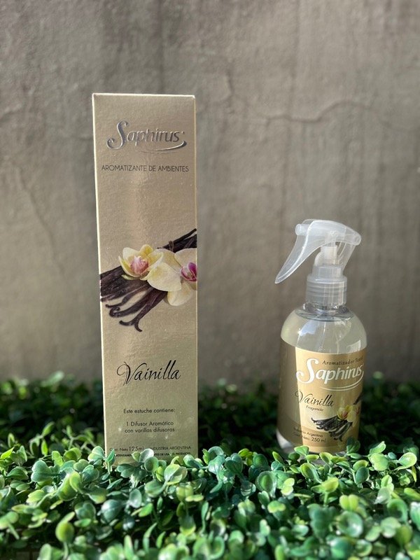 Producto - Textil + Aromatizador Vainilla