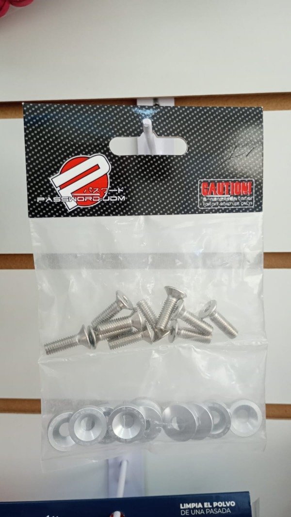 Producto - Arandelas Plateado