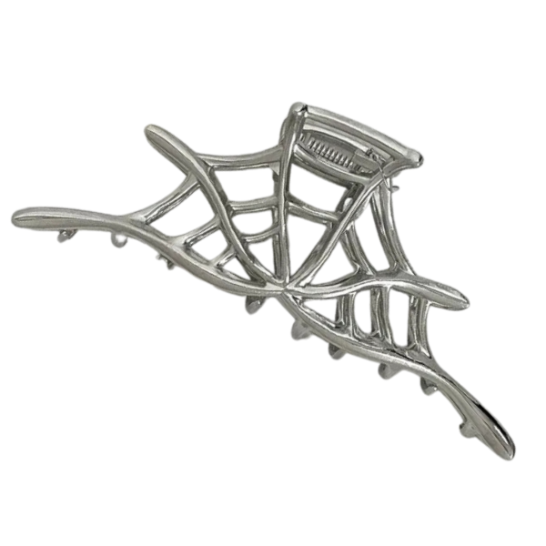 Producto - BROCHE SPIDERWEB/SILVER