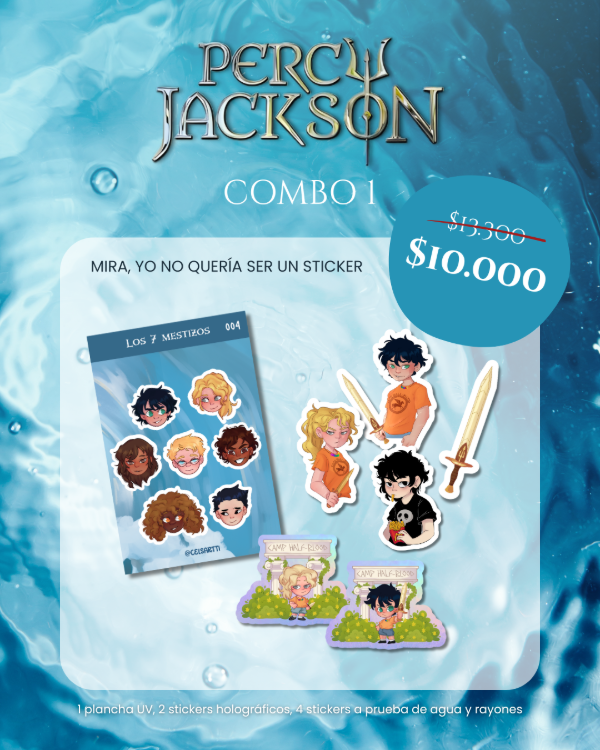 Producto - COMBO 1 - Mira, yo no quería ser un sticker