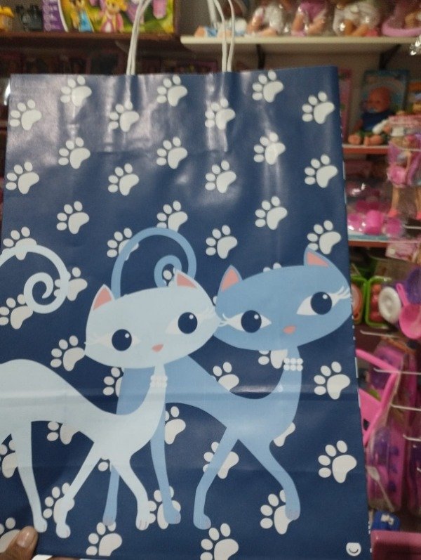 Producto - Bolsa de papel Cats 30x12x41