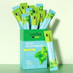 Producto - ENJUAGUE BUCAL CON AROMA A MENTA MONODOSIS