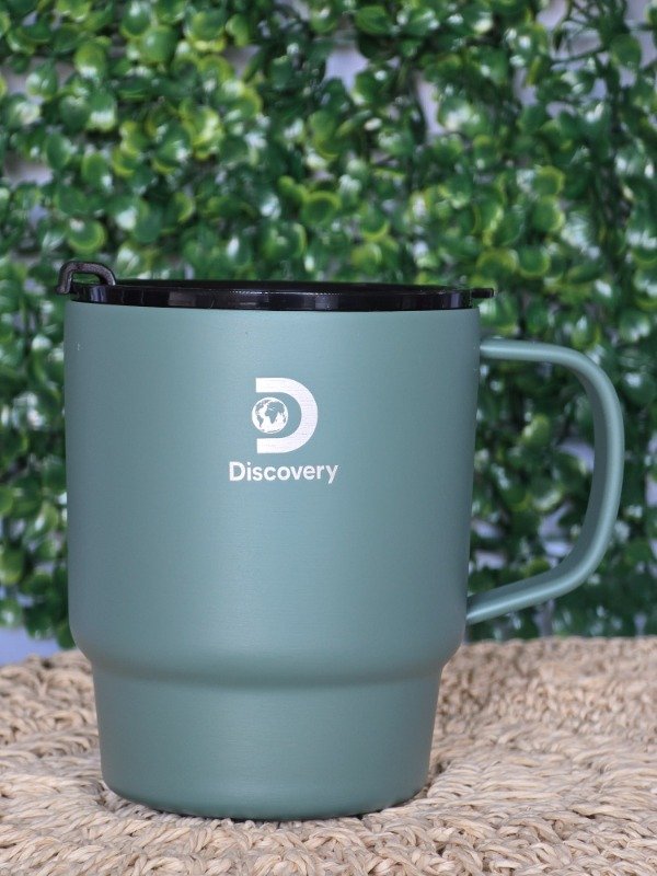Producto - Taza Térmica Discovery Acero Inoxidable Con Tapa 350ml