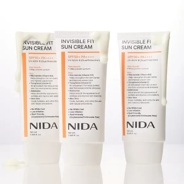 Producto - NIDA - Invisible Fit Sun Cream