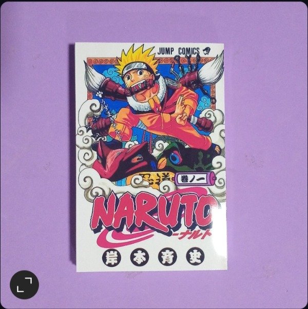 Producto - Libreta Manga Naruto