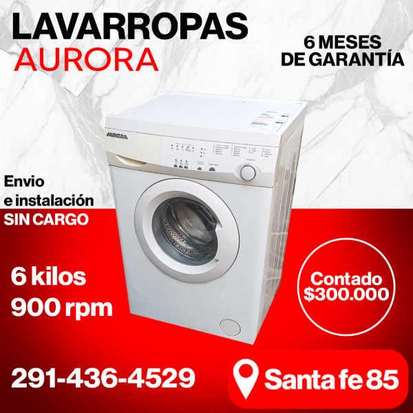 Producto - Lavarropas Aurora