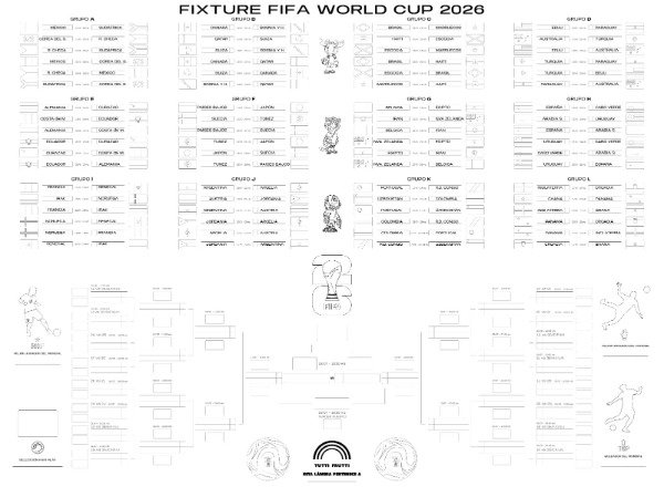 Producto - Fixture Gigante Mundial 2026