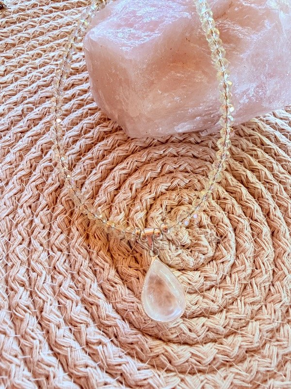 Producto - Collar Cristal y cuarzo