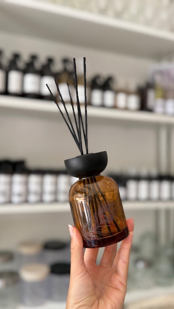 Producto - Envase Difusor Plumas Ámbar