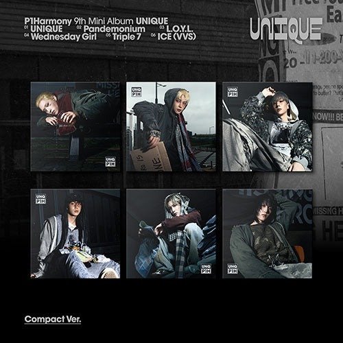 Producto - P1Harmony 9th Mini Album UNIQUE (COMPACT Ver)