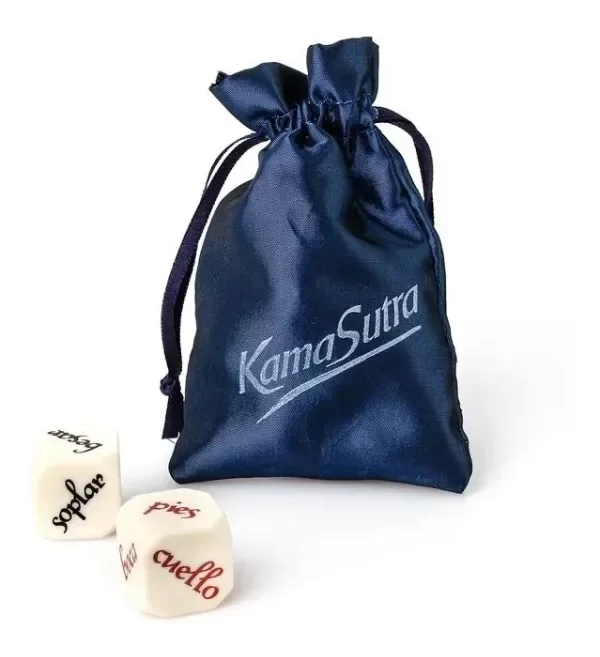 Producto - DADOS KAMASUTRA CON POSICIONES Y LUGARES - DOS DADOS PARA DISFRUTAR EN PAREJA