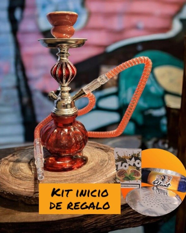 Producto - Narguile Shisha- Pipa Agua- Completo+ Kit Inicial