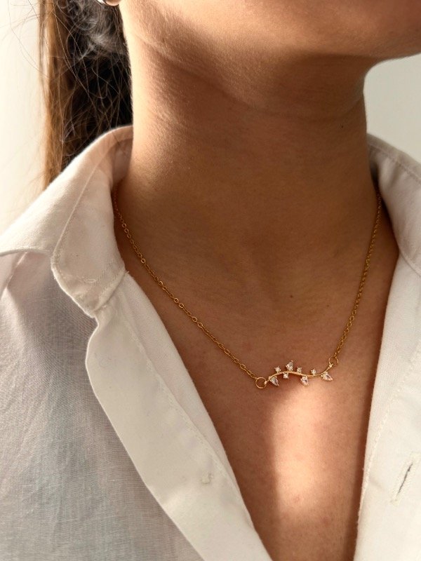 Producto - Collar dorado frozz - 1