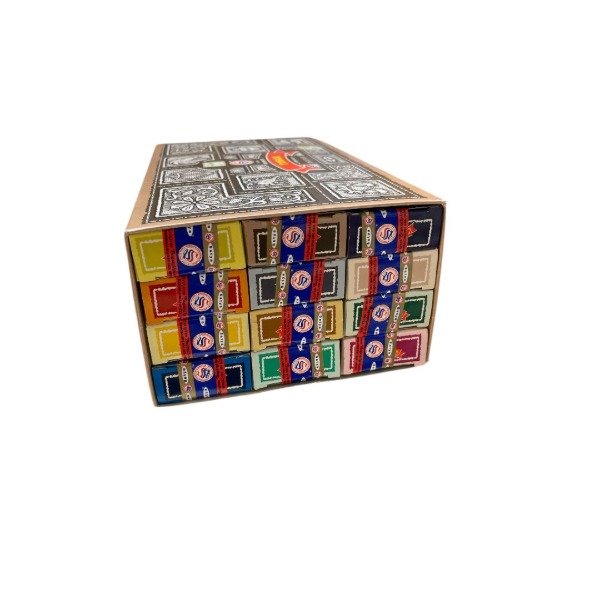 Producto - SAHUMERIOS MARCA SATYA - LINEA SUPER HIT X 12 AROMAS