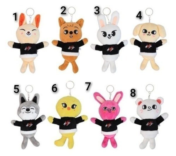 Producto - Peluche Colgante Stray Kids 10cm (ingrese para elegir)