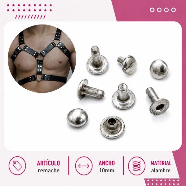 Producto - Remache 10mm alambre (por 10u)