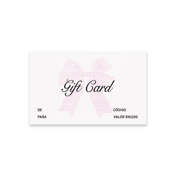 Producto - Gift Card