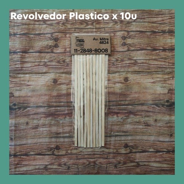 Producto - Revolvedor Plastico x 10