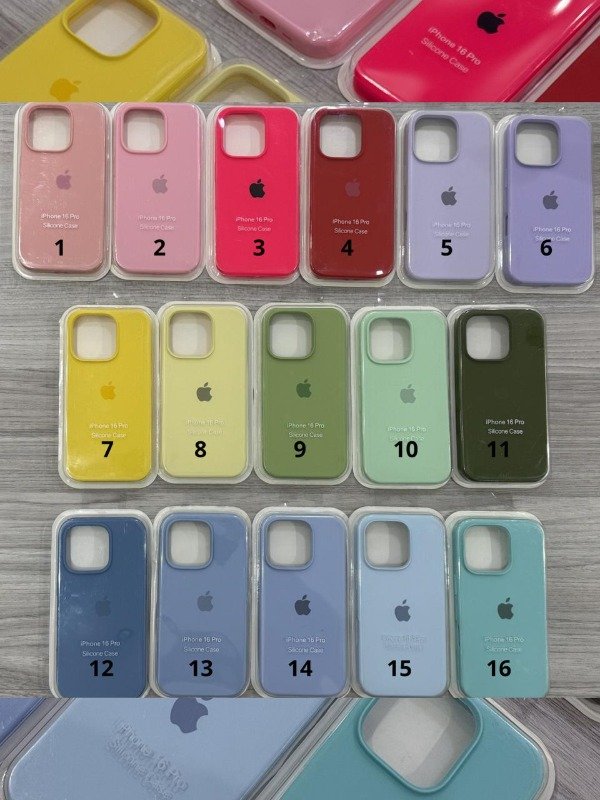 Producto - SILICONE CASE IPHONE 16 PRO SEDE CIPOLLETTI