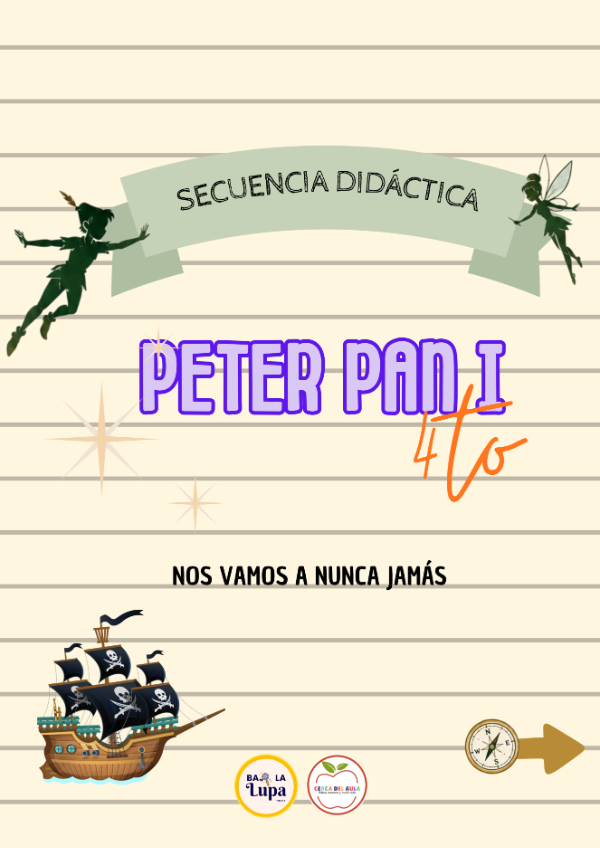 Producto - Secuencia Didáctica Peter Pan I 4to grado