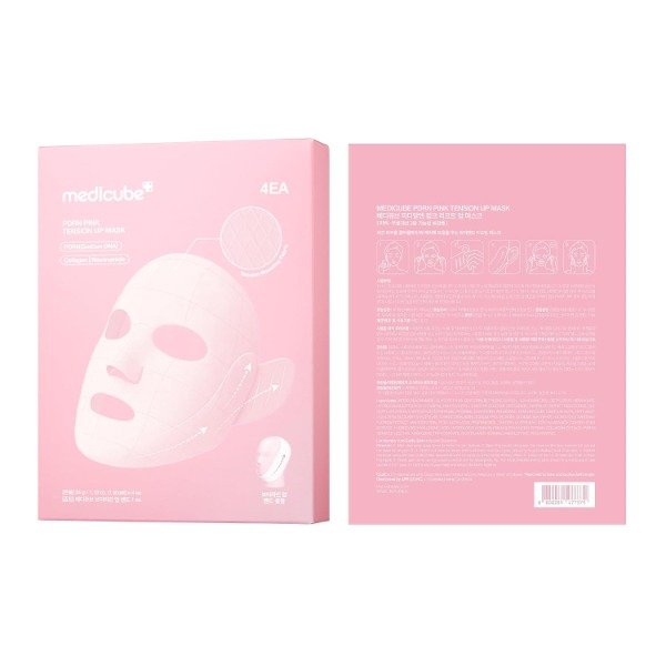 Producto - medicube PDRN Pink Tension Up Mask 4u - 6