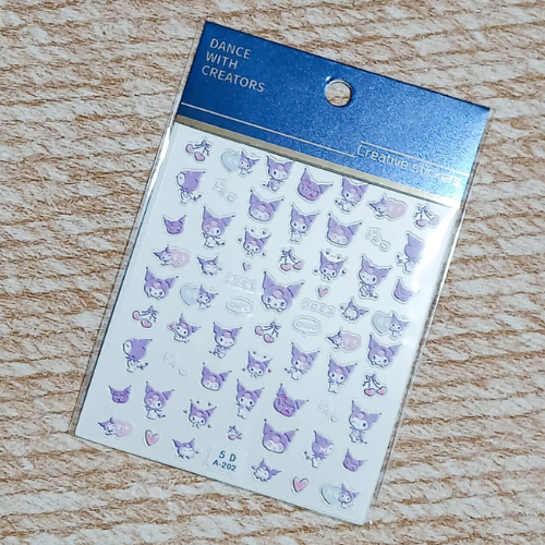Producto - Stickers para uñas Kuromi