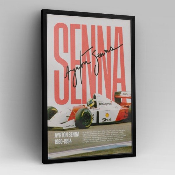 Producto - Cuadro Ayrton Senna #4