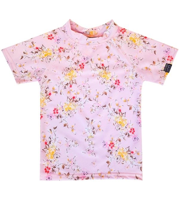 Producto - Remera UV m/c - Campo de Flores Rosa