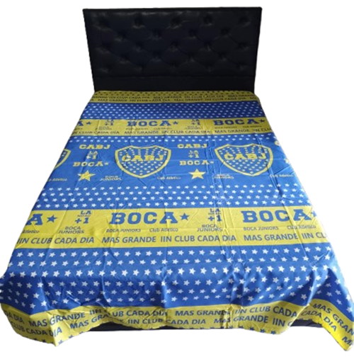Producto - Juego de Sábanas Twin Infantil "Boca Juniors"