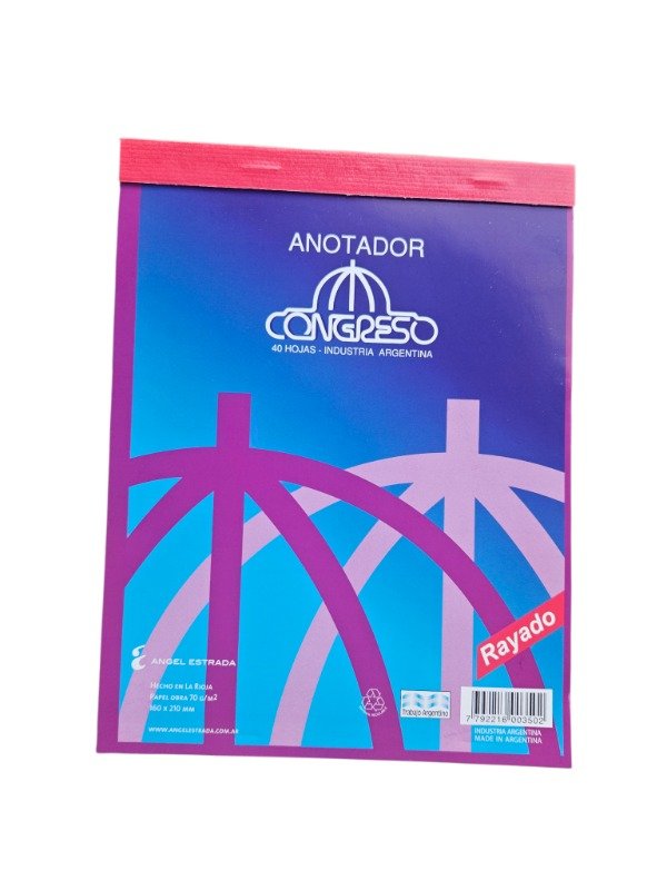 Producto - Anotador Congreso 16 x 21