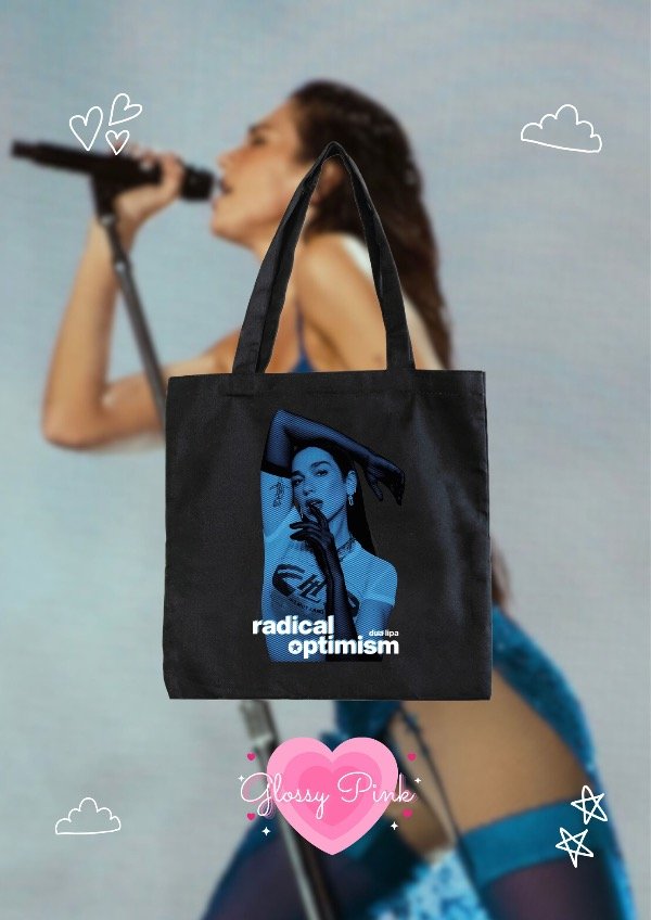 Producto - Tote Bag Radical Optimism azul - DTF