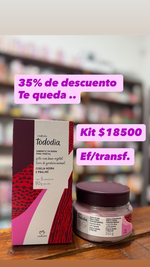 Producto - Kit Cereza negra y Praline
