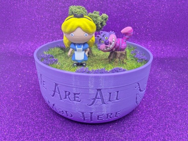 Producto - Diorama Alicia en el pais de las maravillas