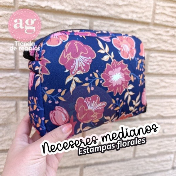 Producto - Neceseres medianos (florales)