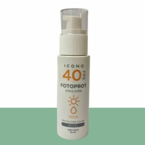 Producto - Protector Solar Emulsión Icono 40+ Invisible 60ml