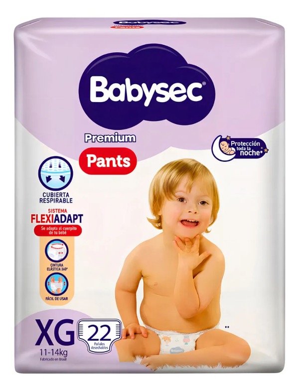 Producto - Babysec Premium Soft Pants XG 22un