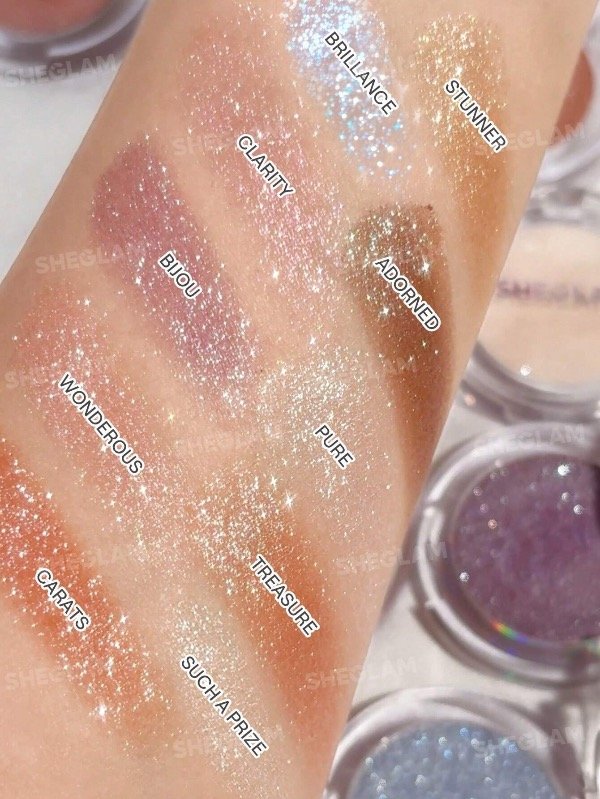 Producto - SHEGLAM Sombra de ojos brillante Enigma Sparkly - 9