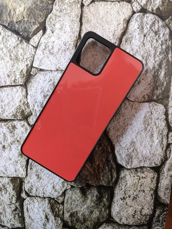 Producto - Funda rigida Samsung A03 naranja