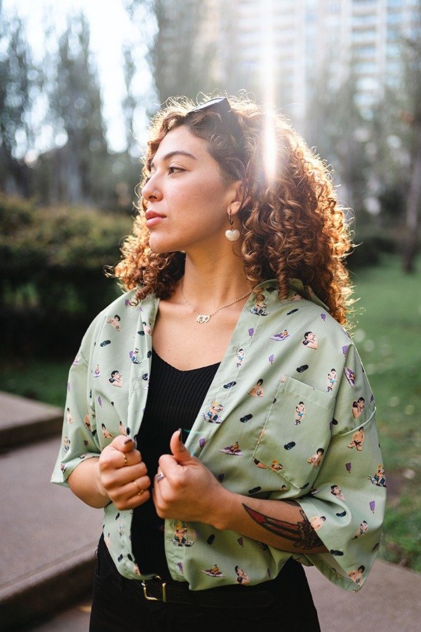 Producto - CAMISA SI YO FUERA MARADONA (verde)