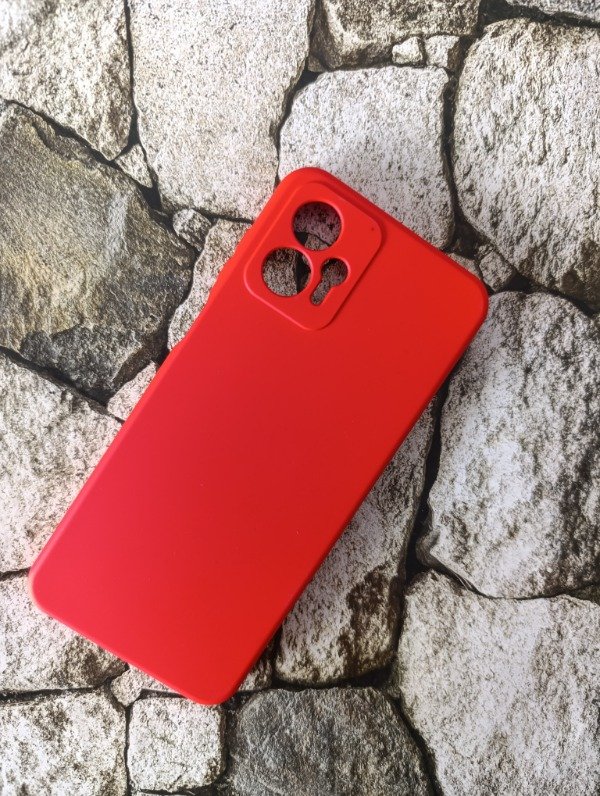 Producto - Funda silicone case Moto G13 G23 roja