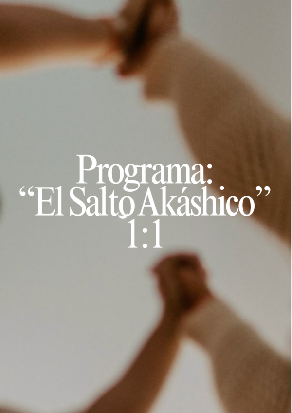 Producto - Programa de 30 días: "EL SALTO AKÁSHICO"